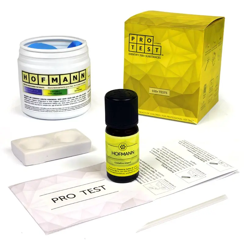 Multiple-use Hofmann reagent test kit