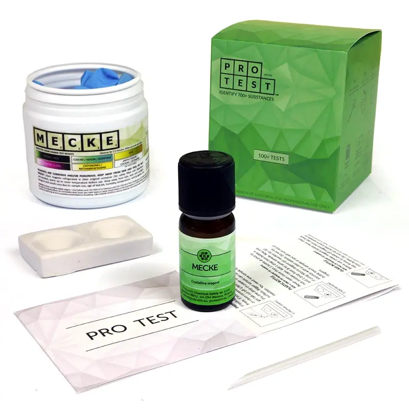 Multiple-use Mecke reagent test kit